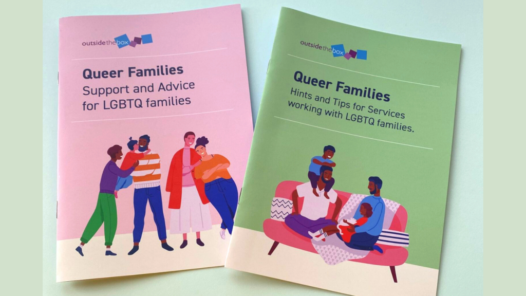 Our 2 printed LGBTQ+ family support resources