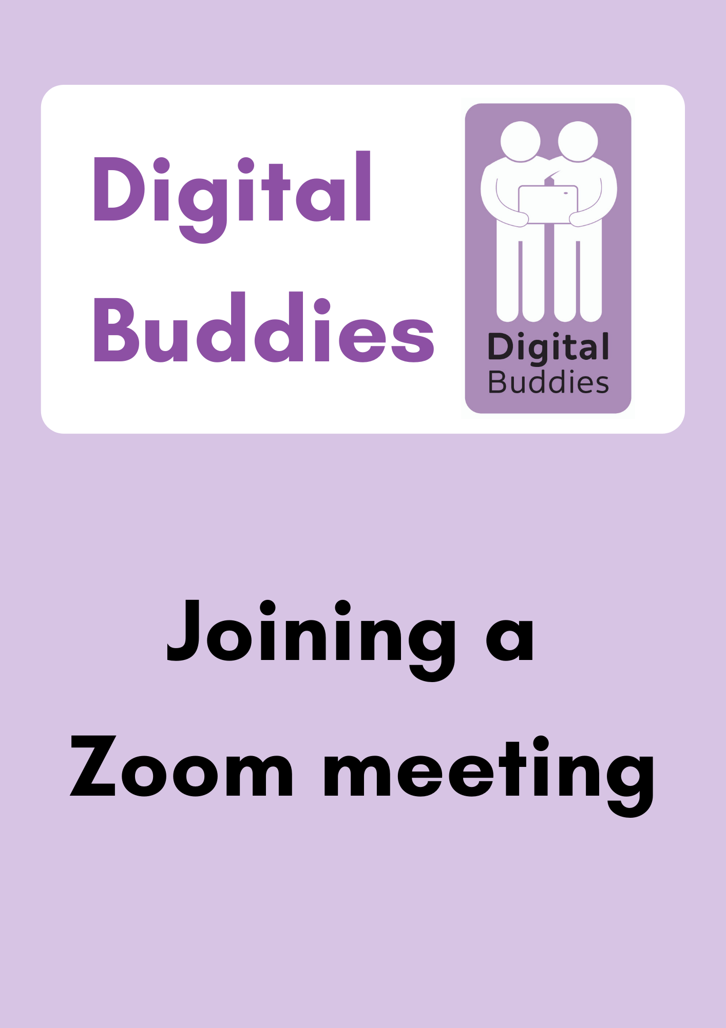 Joining a Zoom meeting