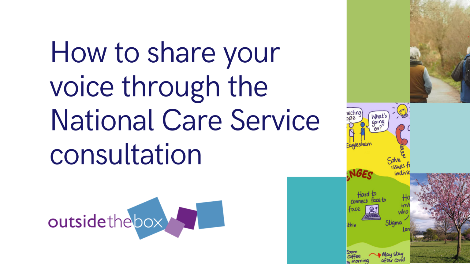 How to share your voice through the National Care Service consultation