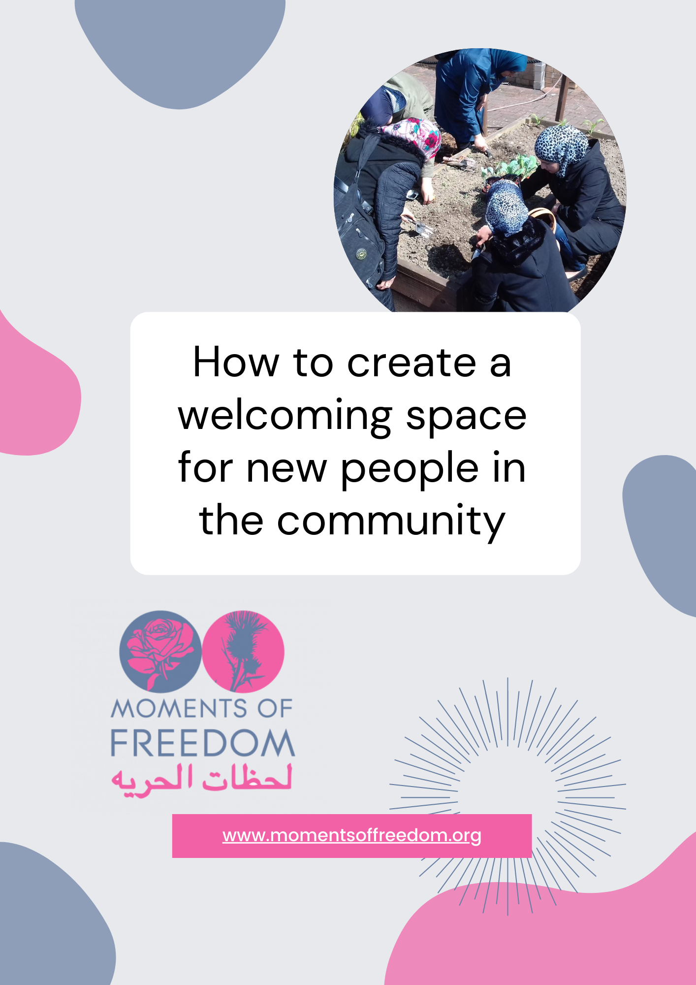 How to create a welcoming space for new people in the community
