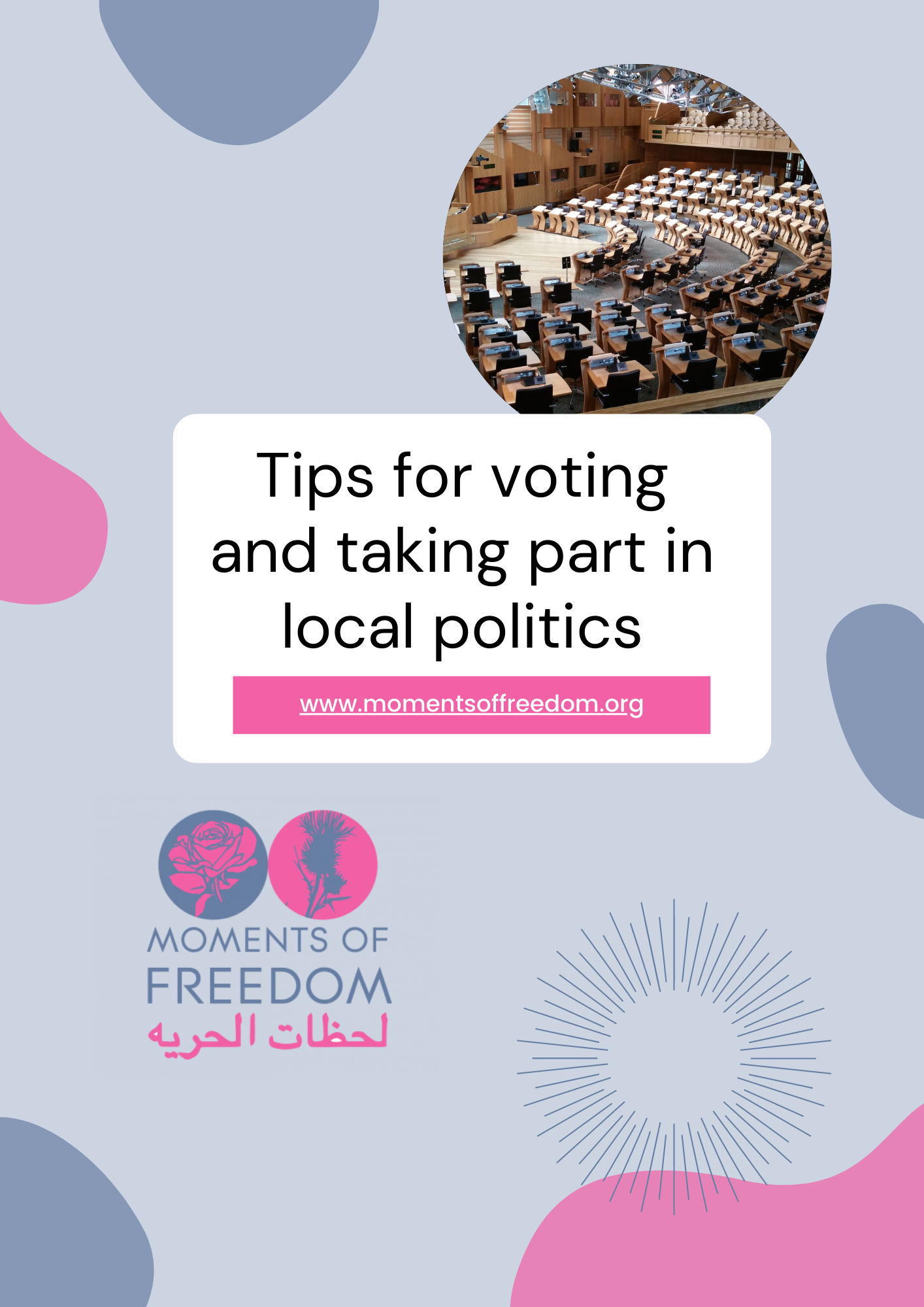 Tips for voting and taking part in local politics