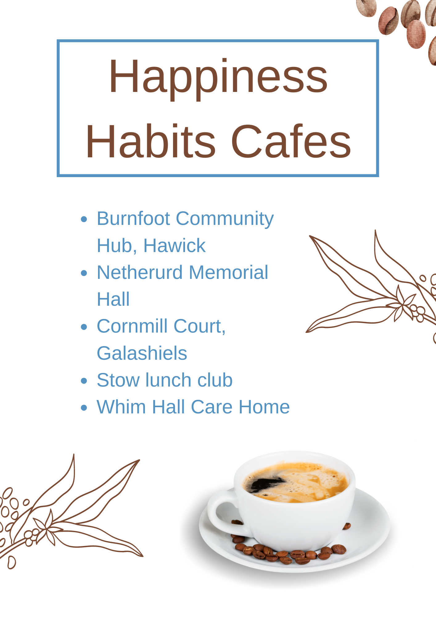 Happiness Habits Cafes