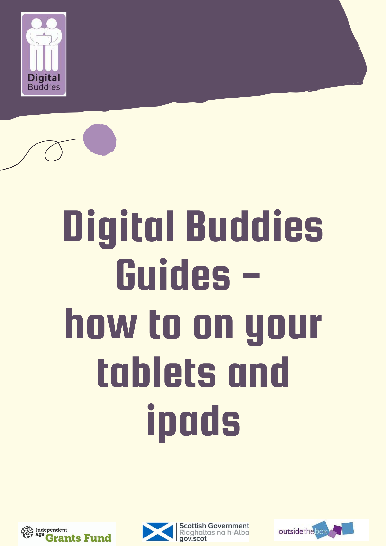 Digital Buddies Guides - how to on your tablets and ipads