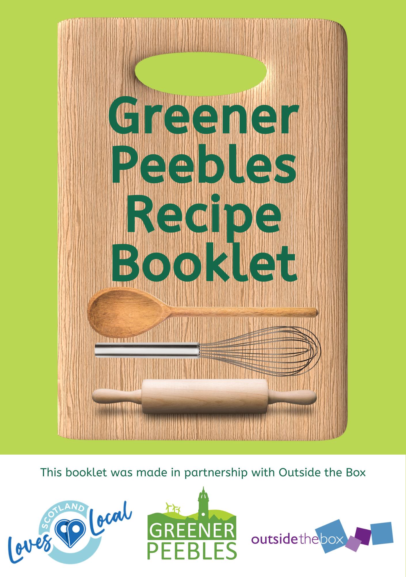 Greener Peebles recipe booklet