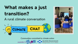 What makes a just transition? A rural climate conversation