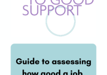 Committed to Good Support. Guide to assessing how good a job you are doing